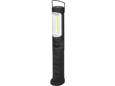 KUNZER LED-Akku-Arbeitsleuchte 70 lm; 300 lm, mit Arbeits- und Kopflicht, um 120° schwenkbar, schwarz, PL-023.2 SCHWARZ