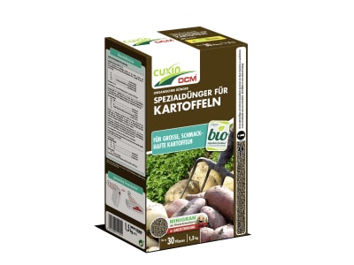 CUXIN DCM SPEZIALDÜNGER FÜR KARTOFFELN organischer, langzeitwirkender NPK-Dünger 5-4-15 1,5 kg Karton CUXIN DCM SPEZIALDÜNGER FÜR KARTOFFELN organischer, langzeitwirkender NPK-Dünger 5-4-15 1,5 kg Karton