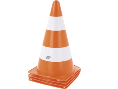 Rolly Toys® Pylon rot; weiß, 4 St., 40 949 5 Rolly Toys® Pylon rot; weiß, 4 St., 40 949 5