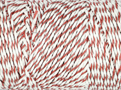 Patura Litze "Tornado XL" rot; weiß Patura Litze "Tornado XL" rot; weiß
