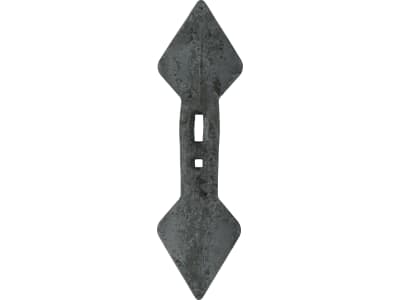 Doppelherzschar Abstand Bohrungen 45 – 75 mm, mit Langloch Doppelherzschar Abstand Bohrungen 45 – 75 mm, mit Langloch