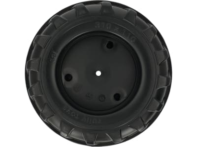 Rolly Toys® Vorderrad 310 x 110 - 10 mm-Achse für Trettraktor Farmtrac, mit Laufreifen, 798 004 000 80 Rolly Toys® Vorderrad 310 x 110 - 10 mm-Achse für Trettraktor Farmtrac, mit Laufreifen, 798 004 000 80