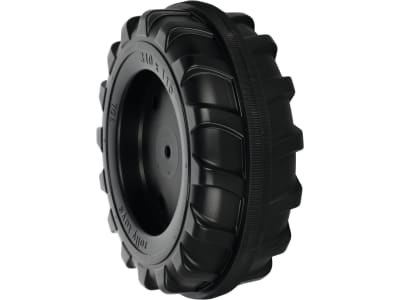 Rolly Toys® Vorderrad 310 x 110 - 10 mm-Achse für Trettraktor Farmtrac, mit Laufreifen, 798 004 000 80