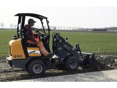 GIANT® Radlader "Giant G1500", Leistung 19 kW (26 PS), Hubhöhe 2.558 mm, Fahrgeschwindigkeit 0 – 12 km/h