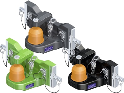 Rockinger Kugeleinsatz "RO825A" Fahrstuhllager und Kugel K80® mit Adapterplatte, für Traktor mit Anhängebock Rockinger Kugeleinsatz "RO825A" Fahrstuhllager und Kugel K80® mit Adapterplatte, für Traktor mit Anhängebock
