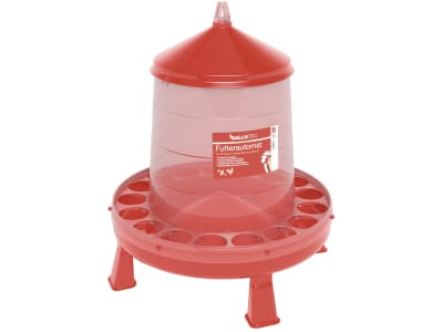 GALLUTEC Futterautomat 8,0 kg; 9,6 l mit Standfüßen und Aufhängung, Kunststoff (lebensmittelecht), für Hühner, Gänse, Enten, Wildgeflügel, 70128 GALLUTEC Futterautomat 8,0 kg; 9,6 l mit Standfüßen und Aufhängung, Kunststoff (lebensmittelecht), für Hühner, Gänse, Enten, Wildgeflügel, 70128