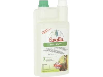 Ewalia Elektrolyt für Pferde flüssig 1 l Flasche Ewalia Elektrolyt für Pferde flüssig 1 l Flasche