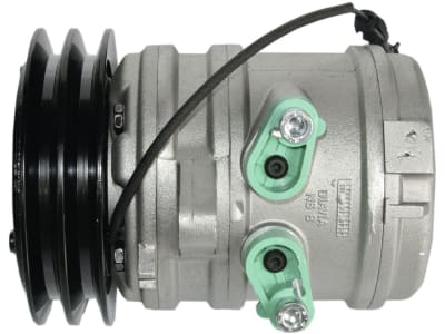 Klimakompressor 12 V mit Riemenscheibe Ø 121 mm, 2 Rippen, für Merlot, Landini, Massey Ferguson, MC Cormick, Valtra (Valmet), 851714N Klimakompressor 12 V mit Riemenscheibe Ø 121 mm, 2 Rippen, für Merlot, Landini, Massey Ferguson, MC Cormick, Valtra (Valmet), 851714N