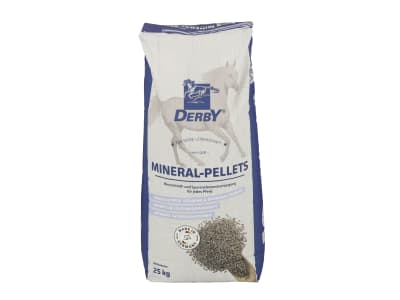 DERBY® Mineral-Pellets zur Optimierung von Getreiderationen 25 kg Sack