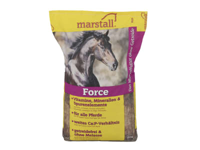 marstall® Force getreide- und melassefreies Mineralfutter für Pferde 20 kg Sack