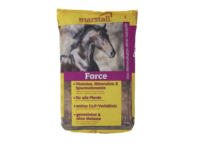 marstall® Force getreide- und melassefreies Mineralfutter für Pferde 20 kg Sack