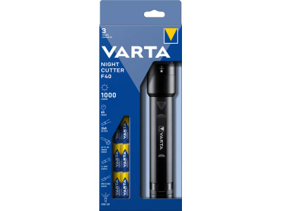 VARTA LED Night Cutter F40 6xAA Taschenlampe mit Batterien VARTA LED Night Cutter F40 6xAA Taschenlampe mit Batterien