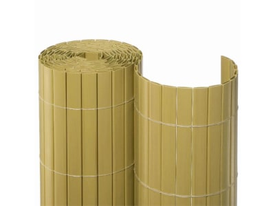 NOOR Sichtschutzmatte PVC bambus 2 x 3 m Sichtschutz Kunststoff