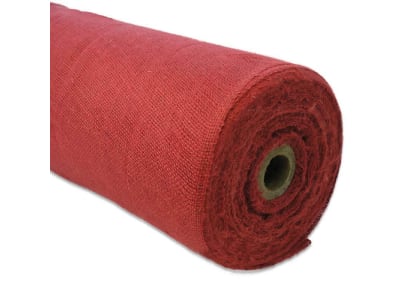 NOOR Jutegewebe rot 1 x 100 m Juteband NOOR Jutegewebe rot 1 x 100 m Juteband