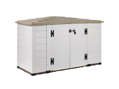 NOOR Garofalo Mülltonnenbox EVO 200 mit 2 Türen 212 x 88 x 133 cm NOOR Garofalo Mülltonnenbox EVO 200 mit 2 Türen 212 x 88 x 133 cm