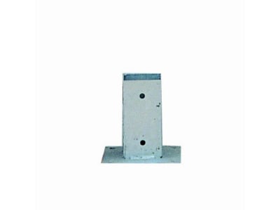 NOOR Einschlaghülsen zum Aufschrauben für 7x7 cm Pfosten NOOR Einschlaghülsen zum Aufschrauben für 7x7 cm Pfosten