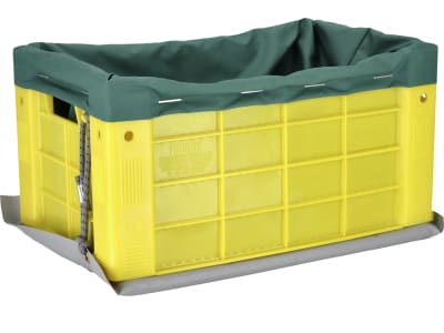 Frubox Pflückkiste komplett Obstkiste aus Kunststoff mit aufklappbarem Boden, stapelbar Frubox Pflückkiste komplett Obstkiste aus Kunststoff mit aufklappbarem Boden, stapelbar