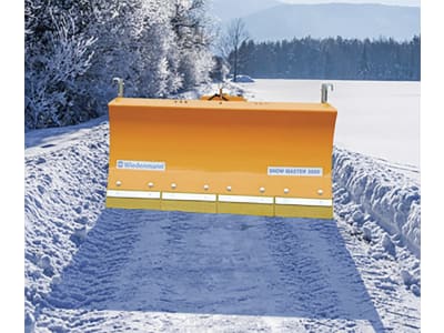 Wiedenmann® Schneeschild "Snow Master 3803" 133 cm, mit Gerade- und Schrägstellung, Federklappen-Funktion