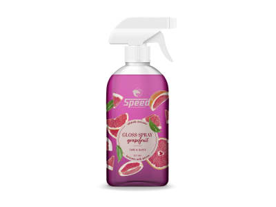 SPEED Gloss-Spray GRAPEFRUIT 500 ml Flasche SPEED Gloss-Spray GRAPEFRUIT 500 ml Flasche
