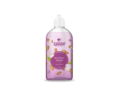 SPEED Shampoo ALMOND Reinigung und Pflege von Haut und Fell für Pferde und Ponys 500 ml Flasche SPEED Shampoo ALMOND Reinigung und Pflege von Haut und Fell für Pferde und Ponys 500 ml Flasche