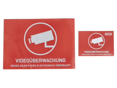ABUS Aufkleber Video ABUS Aufkleber Video