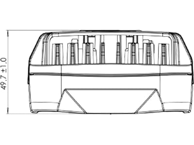 TYRI LED-Arbeitsscheinwerfer "Baseline" rechteckig 1.100 lm, 9 – 16 V, Funkentstörung CISPR 25 Klasse 5