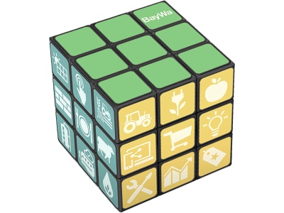 BayWa Zauberwürfel von Rubik's 3x3 für Kinder und Erwachsene BayWa Zauberwürfel von Rubik's 3x3 für Kinder und Erwachsene