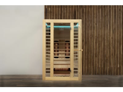 HOME DELUXE Infrarotkabine REDSUN M Deluxe 105 x 120 x 190 cm natur Infrarotsauna, Wärmekabine, Infrarotwärmekabine HOME DELUXE Infrarotkabine REDSUN M Deluxe 105 x 120 x 190 cm natur Infrarotsauna, Wärmekabine, Infrarotwärmekabine