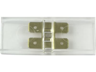 Herth + Buss Steckverteiler 4 x Flachsteckanschluss 6,3 mm, Länge 50 mm, 4-polig, 50 290 057/10 Herth + Buss Steckverteiler 4 x Flachsteckanschluss 6,3 mm, Länge 50 mm, 4-polig, 50 290 057/10