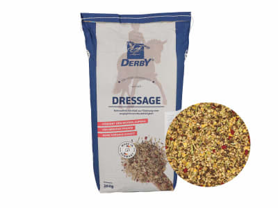 DERBY® Dressage haferfreies, nährstoffreiches Pferdemüsli 20 kg Sack DERBY® Dressage haferfreies, nährstoffreiches Pferdemüsli 20 kg Sack