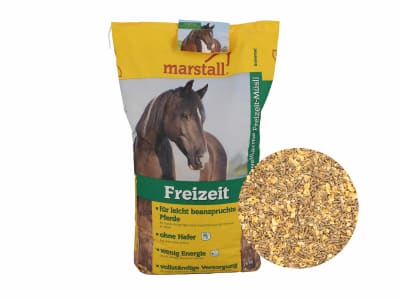 marstall® Freizeit Komplettmüsli ohne Hafer für Pferde 20 kg Sack marstall® Freizeit Komplettmüsli ohne Hafer für Pferde 20 kg Sack