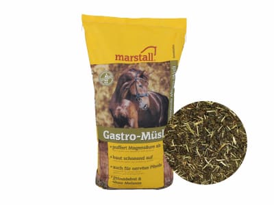 marstall® Gastro-Müsli getreide-, melasse- und luzernefreies Müsli mit hohem Faseranteil 20 kg Sack marstall® Gastro-Müsli getreide-, melasse- und luzernefreies Müsli mit hohem Faseranteil 20 kg Sack