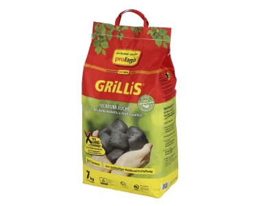 proFagus GRiLLiS Grillbriketts 7 kg  holzkohle grill; kohle grill