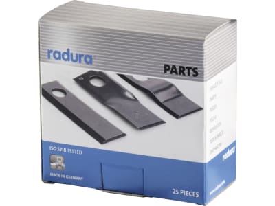 radura® "A", 96 x 40 x 3 mm, links/rechts, gerade für Case IH, Claas, Deutz-Fahr, Fella, IHC, Krone, Kverneland, Niemeyer, Pöttinger, PZ Zweegers, Taarup radura® "A", 96 x 40 x 3 mm, links/rechts, gerade für Case IH, Claas, Deutz-Fahr, Fella, IHC, Krone, Kverneland, Niemeyer, Pöttinger, PZ Zweegers, Taarup