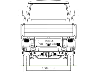 EVUM Elektrotransporter "aCar Basis"