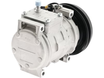 Klimakompressor 12 V mit Riemenscheibe Ø 146 mm, 1 Rippen, für John Deere, Denso: 10PA17C, 851755N Klimakompressor 12 V mit Riemenscheibe Ø 146 mm, 1 Rippen, für John Deere, Denso: 10PA17C, 851755N