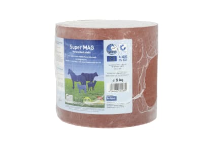 S.I.N. HELLAS SuperMAG Leckstein Mineralleckstein aus Meersalz mit Magnesium, für Ökobetriebe geeigneter Leckstein für Pferde, Rinder, Schafe, Ziegen, Wild 5 kg S.I.N. HELLAS SuperMAG Leckstein Mineralleckstein aus Meersalz mit Magnesium, für Ökobetriebe geeigneter Leckstein für Pferde, Rinder, Schafe, Ziegen, Wild 5 kg