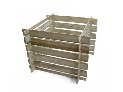 Holzkomposter Stecksystem Fichte Bausatz, kesseldruckimprägniert (KDI) Holzkomposter Stecksystem Fichte Bausatz, kesseldruckimprägniert (KDI)