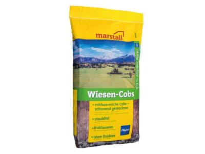 marstall® Wiesen-Cobs staubfreier und eiweißarmer Heuersatz für Pferde zum Einweichen 25 kg Sack GMO controlled (VLOG anerkannt) marstall® Wiesen-Cobs staubfreier und eiweißarmer Heuersatz für Pferde zum Einweichen 25 kg Sack GMO controlled (VLOG anerkannt)