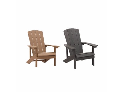 HOME DELUXE Gartenstuhl Adirondack CARINO Sonnenstuhl, Liegestuhl Holz HOME DELUXE Gartenstuhl Adirondack CARINO Sonnenstuhl, Liegestuhl Holz