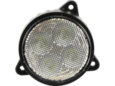 LED-Arbeitsscheinwerfer rund, 4.000 lm, 10 – 30 V, 4 LEDs, für Traktor Case IH, Deutz Fahr, Same