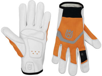 Husqvarna® Benzin-Kettensäge "130" 1,5 kW (2,0 PS) Schienenlänge 35 cm, mit 1 Sägekette und Handschuhen "Funciton Light", 9671084-01