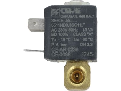 Wilms Magnetventil für Heizkanone GH 14 M, GH 25 M, GH 35 M, GH 25 TH, GH 35 TH, GH 50 TH, GH 70 TH und GH 100 TH, 6160247