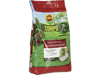 COMPO FLORANID® Rasendünger plus Unkrautvernichter Rasenpflege mit Unkrautvernichtung COMPO FLORANID® Rasendünger plus Unkrautvernichter Rasenpflege mit Unkrautvernichtung