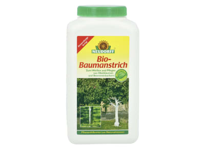 NEUDORFF Bio-Baumanstrich Pflanzenhilfsmittel zum Weißen und Pflegen von Baumstämme 2 l Flasche  flüssig