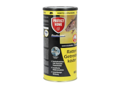 Protect Home Ratten Getreideköder 600 g Dose zur Rattenbekämpfung Vorteilspack 