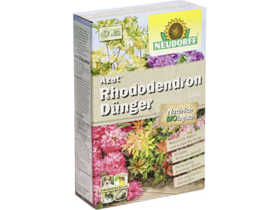 NEUDORFF AZET Rhododenrondünger Organischer NPK-Dünger 7-3-5 2,5 kg Schachtel Granulat NEUDORFF AZET Rhododenrondünger Organischer NPK-Dünger 7-3-5 2,5 kg Schachtel Granulat