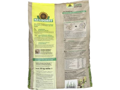 NEUDORFF AZET Rasendünger Organischer NPK-Dünger 8-3-4 20 kg Sack Granulat NEUDORFF AZET Rasendünger Organischer NPK-Dünger 8-3-4 20 kg Sack Granulat
