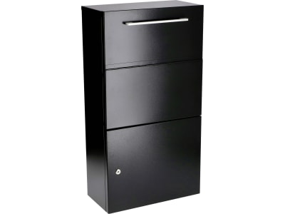 Haussmann Paketbox Paketbriefkasten 400 Protect  30 l 440 x 220 mm anthrazit  