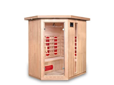 HOME DELUXE Infrarotkabine REDSUN XL Redsun XL 155 x 120 cm natur Infrarotsauna, Wärmekabine, Infrarotwärmekabine HOME DELUXE Infrarotkabine REDSUN XL Redsun XL 155 x 120 cm natur Infrarotsauna, Wärmekabine, Infrarotwärmekabine